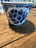 Vintage Delft Hand-Painted Planter – Made in Holland