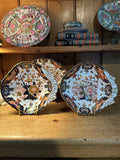 Antique Royal Crown Derby Shrimp Plate 19th  “Kings” Pattern Serving Set | Antique English Porcelain | Circa 1879–1895