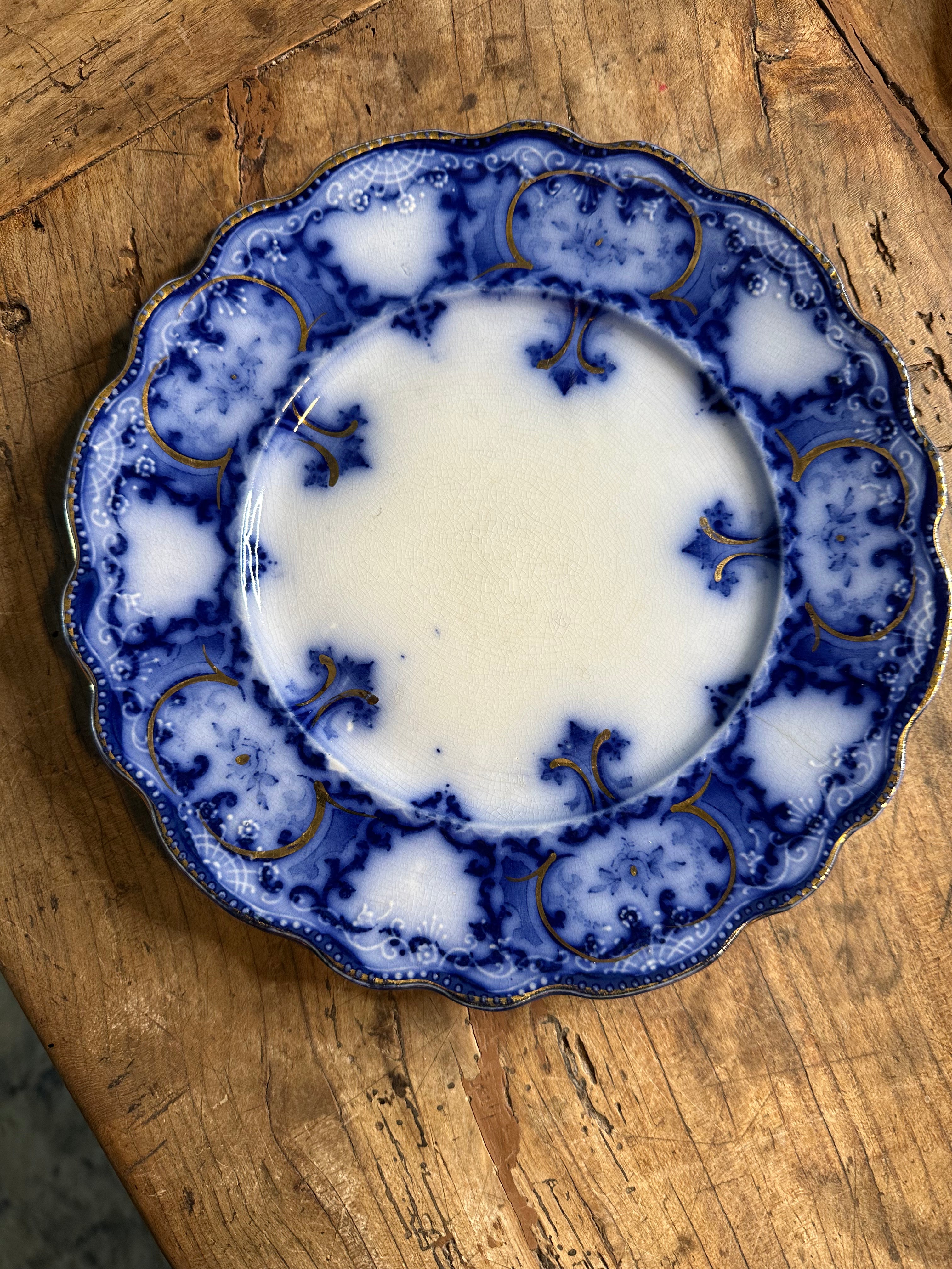 Antique Allerton’s Mabel Transferware Plate
