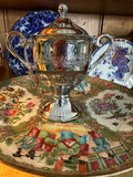 Silver-Plated Trophy-Style Sugar Bowl