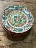 Antique Chinese Rose Canton Porcelain Plates – 6"