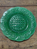 Antique Wedgwood Majolica Grapevine Plate | 9"