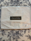 Peacock Alley White Piqué King Shams — Set of Two