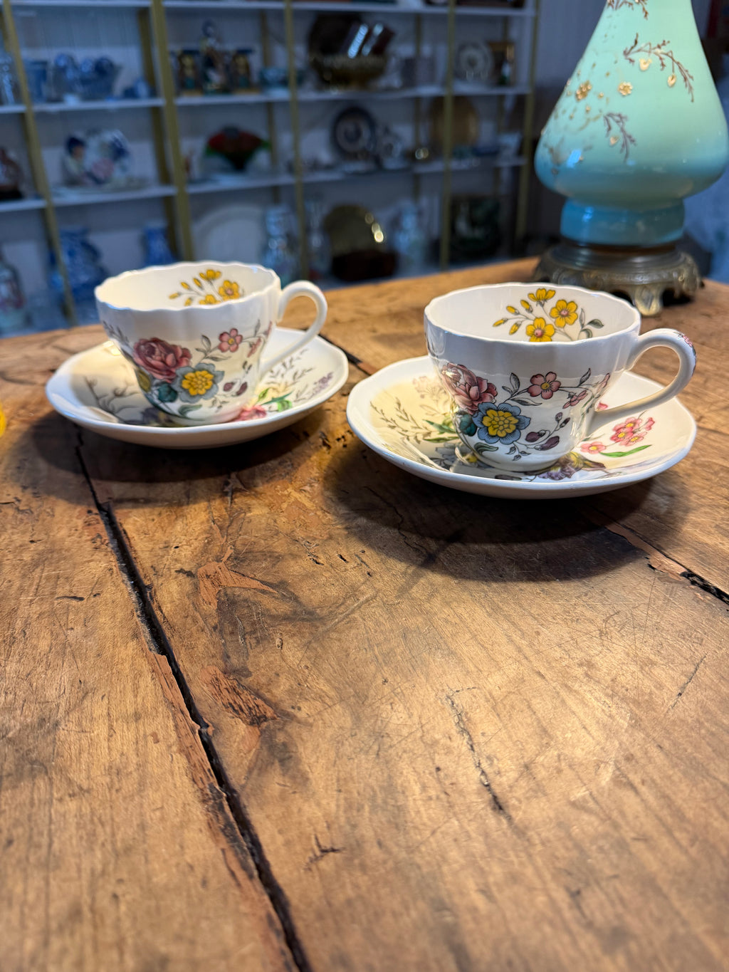 Copeland Spode Gainsborough Teacup and Saucer – Made in Great Britain