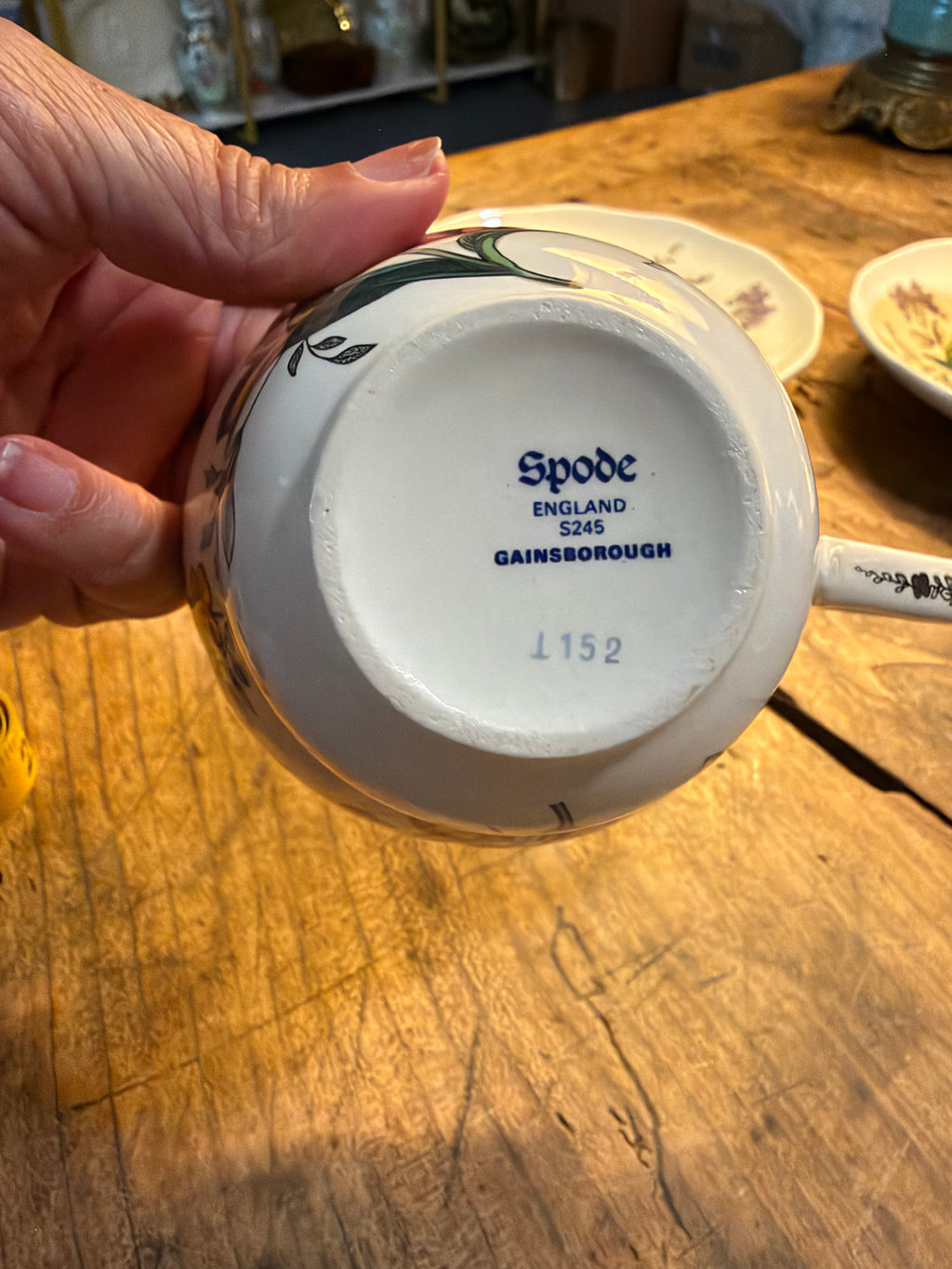 Copeland Spode Gainsborough Teacup and Saucer – Made in Great Britain