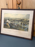 Vale of Aylesbury Steeplechase, Plate I — Framed Sporting Engraving