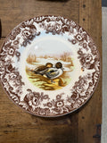 Spode Woodland Pintail Duck Pair Dinner Plate — 10.5 Inches
