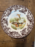 Spode Woodland Wood Duck Pair Dinner Plate — 10.5 Inches
