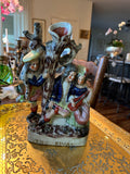 Vintage Staffordshire Style The Rival Spill Vase | 12"