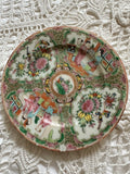 Antique Rose Medallion Plate – 6" Hand-Decorated Chinese Porcelain