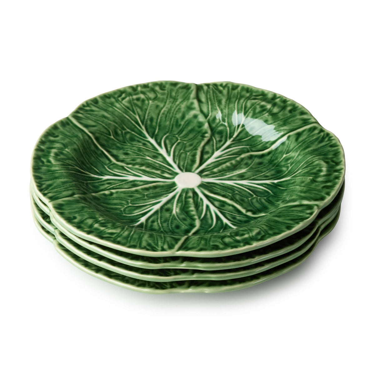 Le Jardin Cabbage 3-D Salad Plate 9in